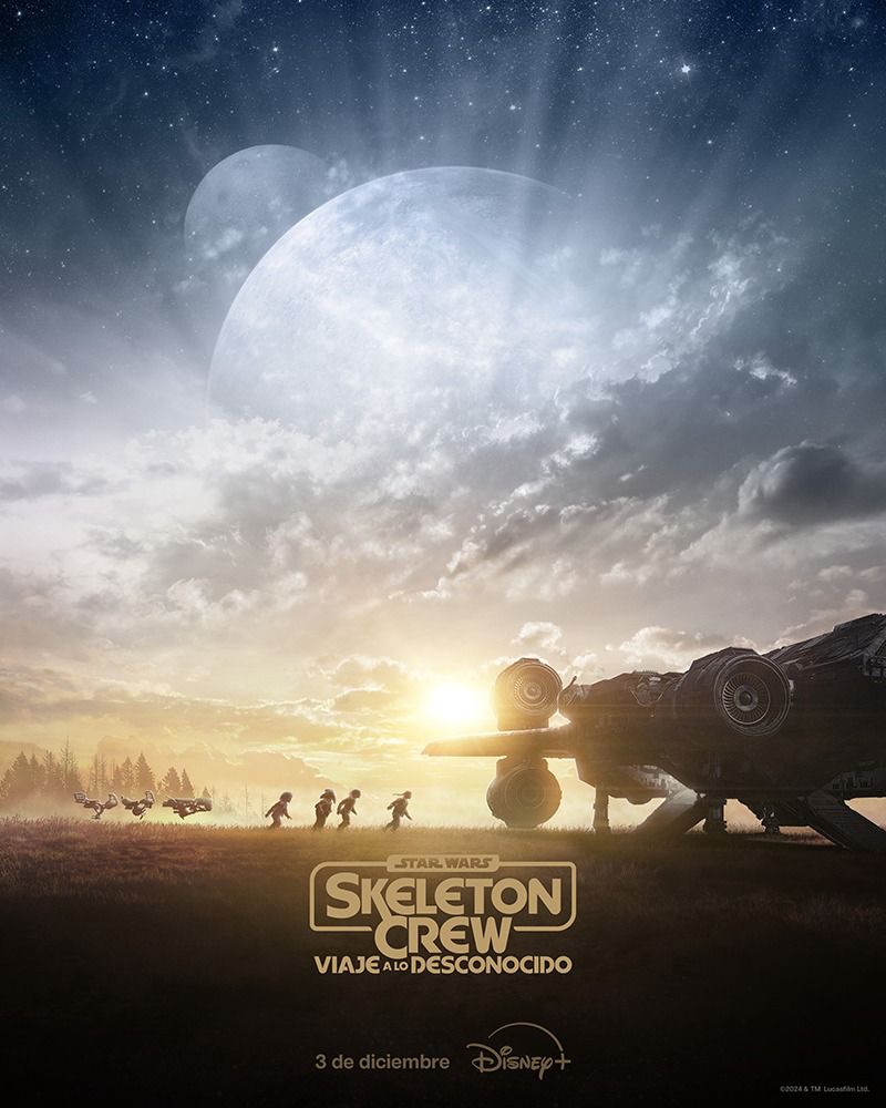 Póster de 'Skeleton Crew' de Star Wars