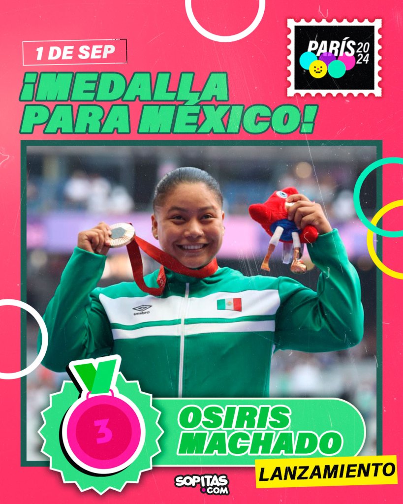 México conquistó bronce con Osiris