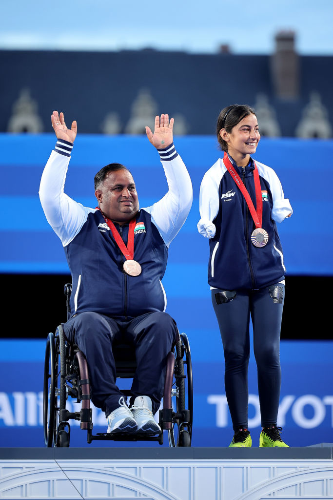 Sheetal Devi logró bronce en tiro con arco