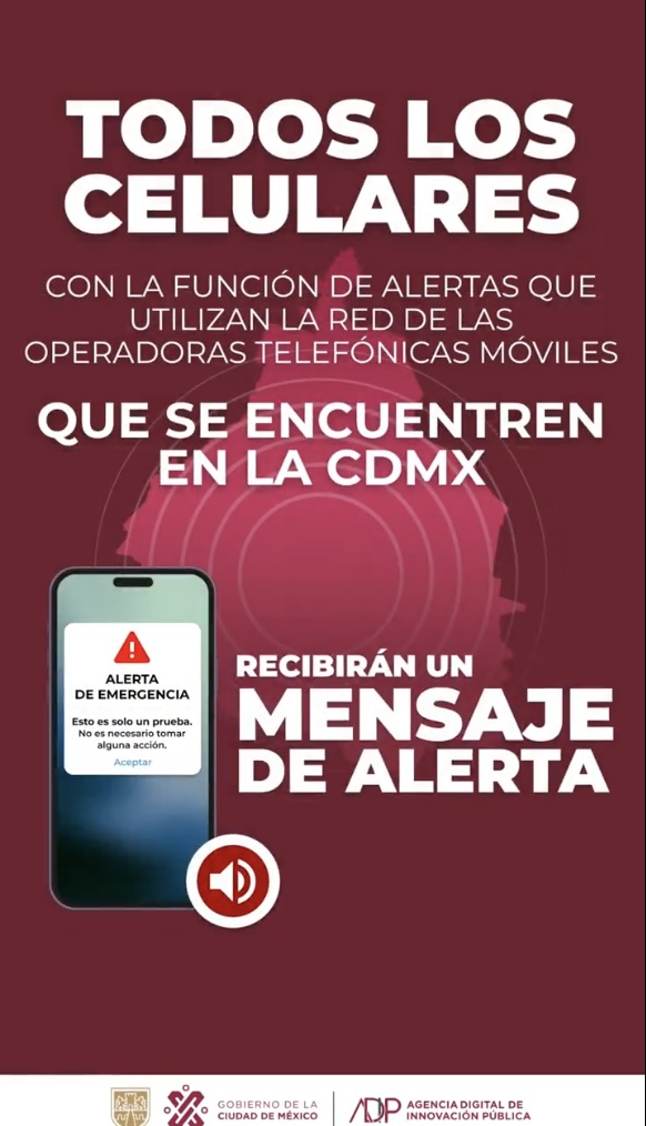 Alerta sísmica no llegó a todos los celulares en el Simulacro del 19S 2024, te contamos por qué