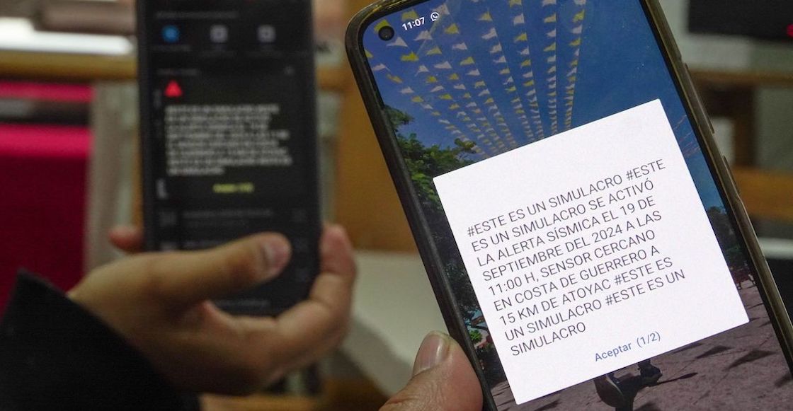 Alerta sísmica del Gobierno para celulares costó 38 millones de pesos pero no llegó a todos en el Simulacro 2024