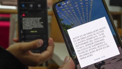 Alerta sísmica del Gobierno para celulares costó 38 millones de pesos pero no llegó a todos en el Simulacro 2024