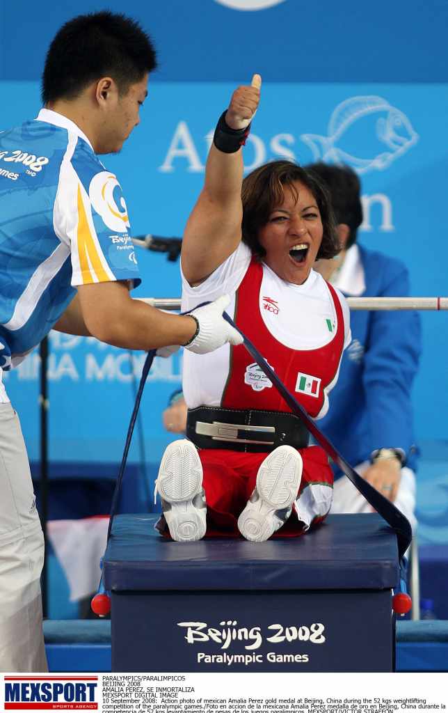 Amalia Pérez, la multimedallista mexicana de Juegos Paralímpicos