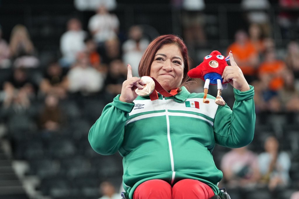 Amalia Pérez, la multimedallista mexicana de Juegos Paralímpicos