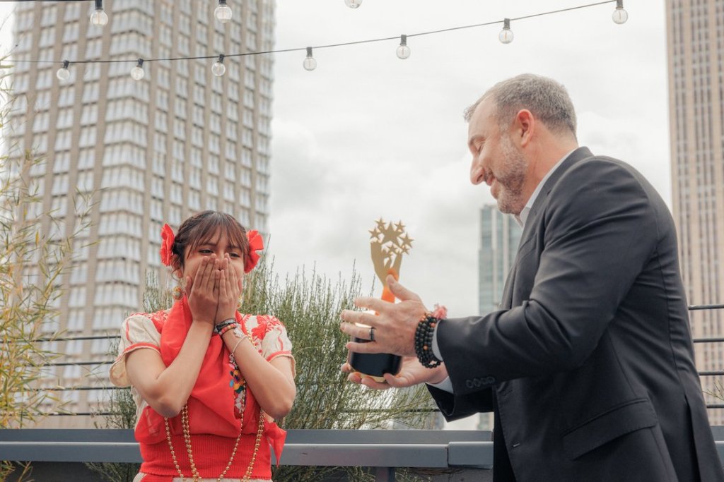 Ángela Elena Olazarán Laureano, la mejor estudiante del mundo.