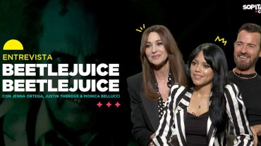 Platicamos con Jenna Ortega, Monica Bellucci y Justin Theroux de 'Beetlejuice Beetlejuice'