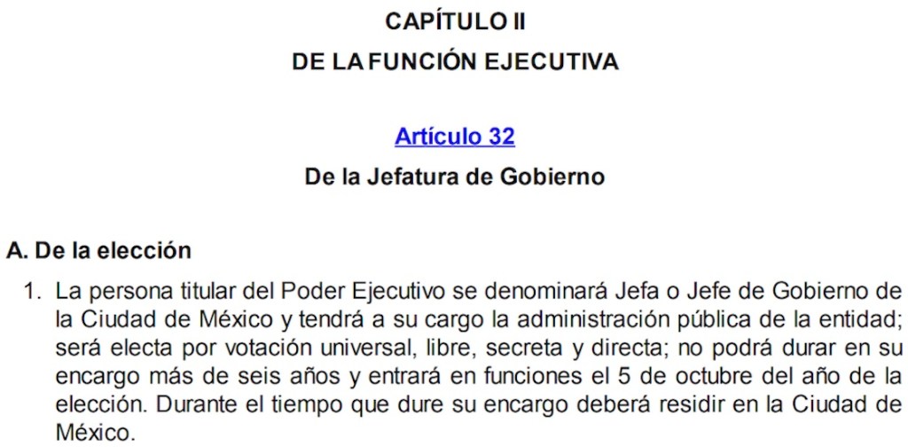 Cuándo es el cambio de gobierno en las 16 alcaldías y la jefatura de