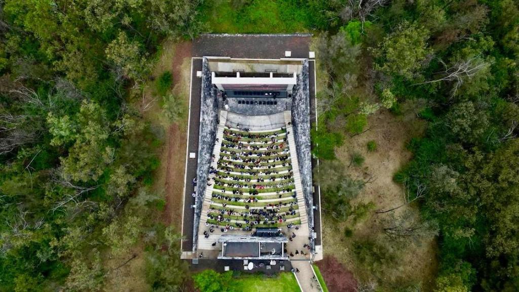 Foro al aire libre en la Cineteca Nacional Chapultepec.