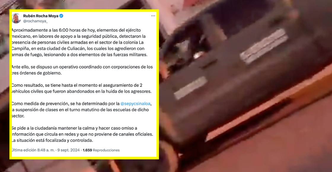 Bloqueos en Culiacán: Suspenden clases después de enfrentamientos en La Campiña