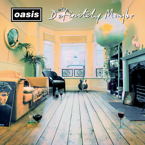 La portada del disco 'Definitely Maybe' de Oasis