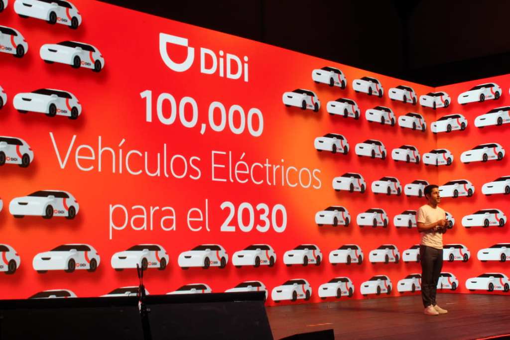 didi presentó suplan en un evento