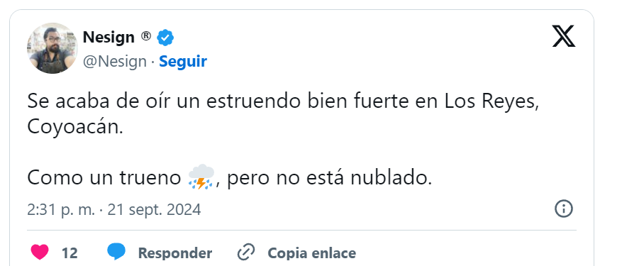 Explosión por fuga de gas en Coyoacán