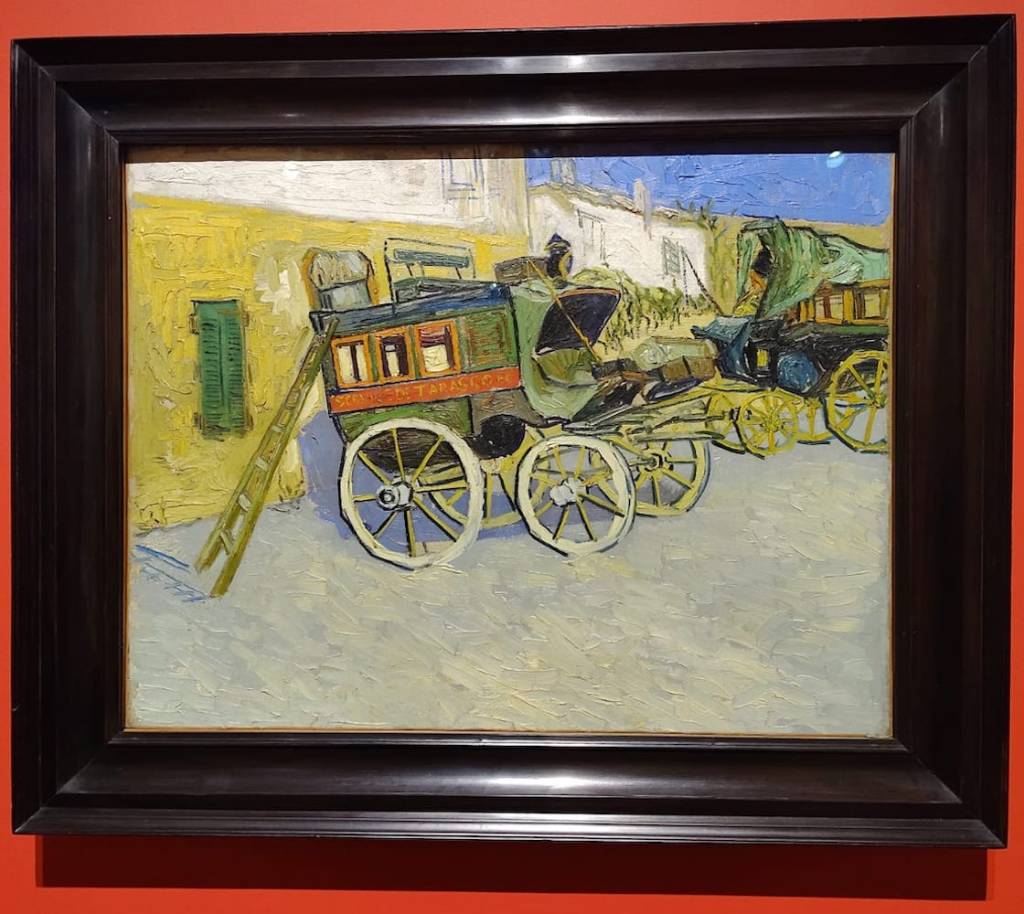 Tarascon Stagecoach - Vincent Van Gogh