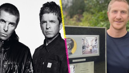 Un fan busca cambiar un disco de platino de Liam Gallagher por un boleto para la reunión de Oasis