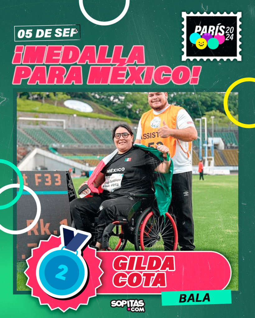 Gilda Cota medalla méxico París 2024