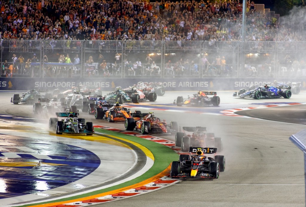 ver en vivo a Checo Pérez en el Gran Premio de Singapur 2024