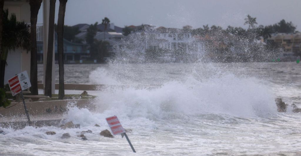 Los efectos del huracán Helene han provocado inundaciones.