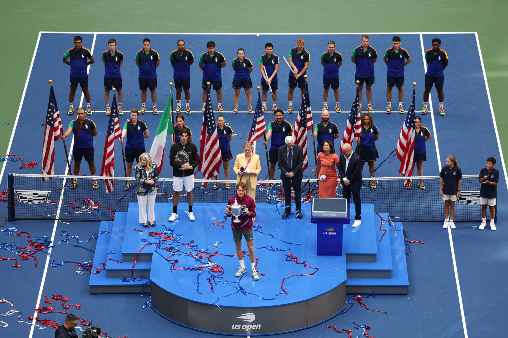 Jannik Sinner, campeón del US Open