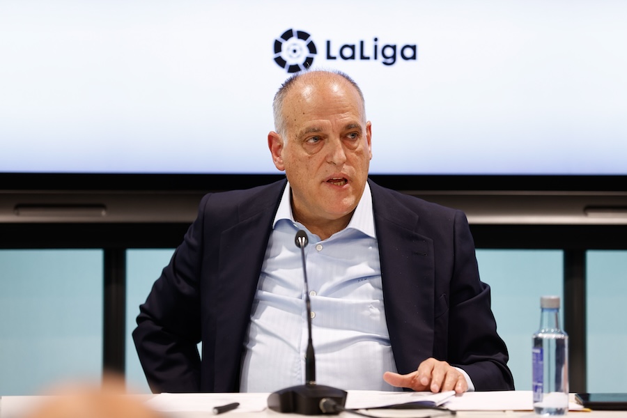 Javier Tebas, presidente de La Liga