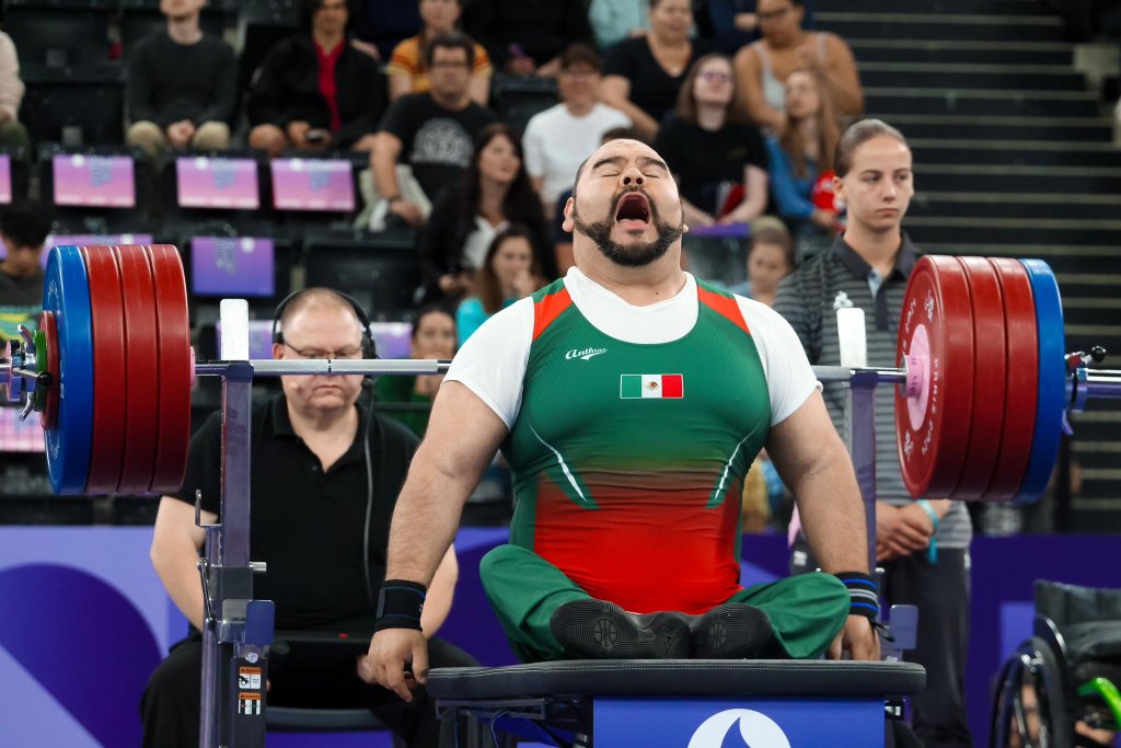 Jesús Castillo, durante los Juegos Paralímpicos de París 2024