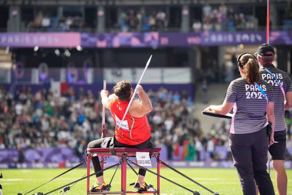 Edgar Fuentes y Amalia Pérez ganan medalla en los Juegos Paralímpicos París 2024