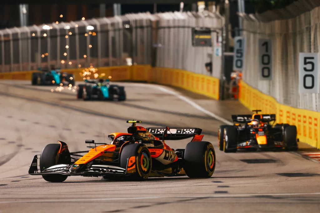 Lando Norris se lleva la victoria del Gran Premio de Singapur