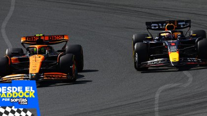 Lando Norris y Max Verstappen