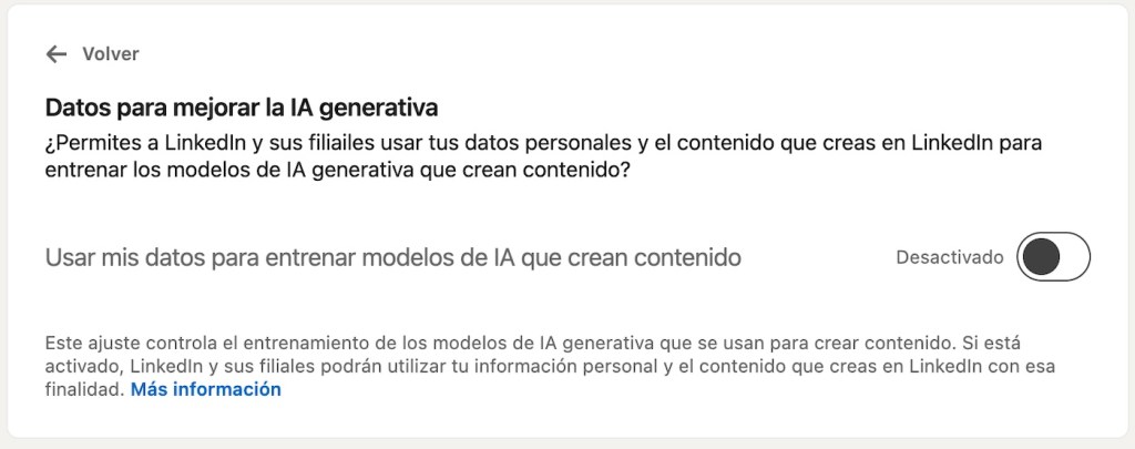 Cómo evitar que Linkedin use tu información para entrenar a su IA