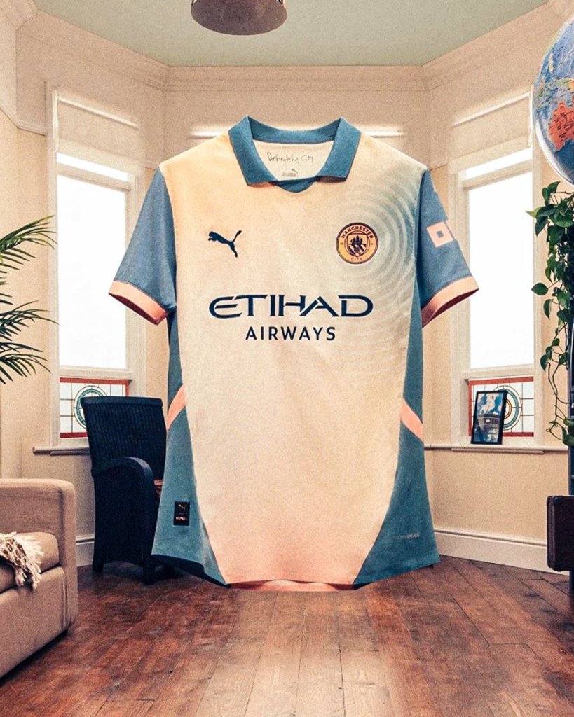 El jersey de Manchester City inspirado en Oasis