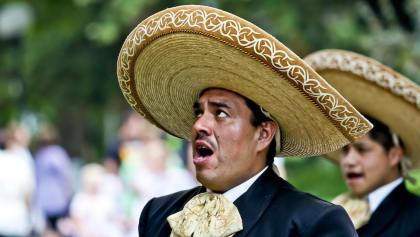 Maratón de mariachis en el Zócalo de la CDMX.