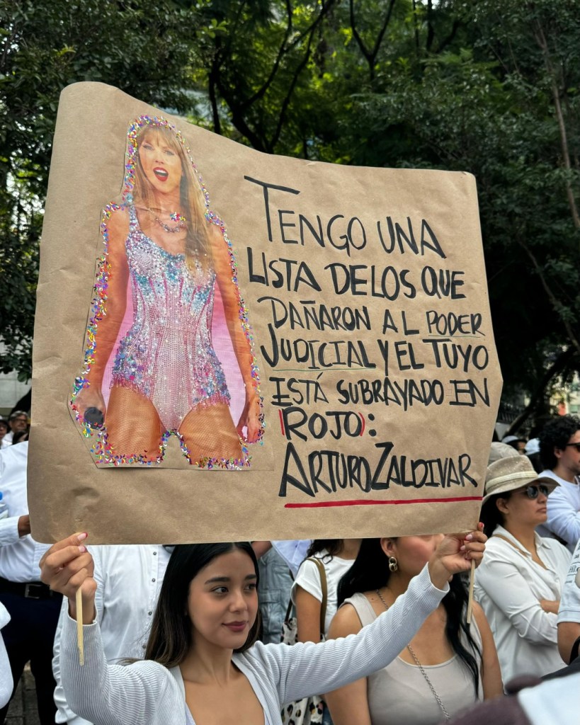 Marcha contra la Reforma Judicial