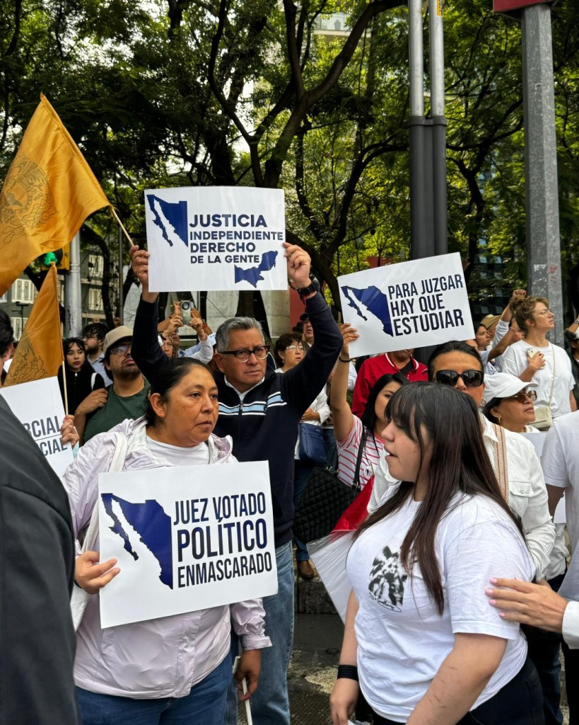 Marcha contra la Reforma Judicial