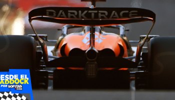 El alerón trasero del McLaren