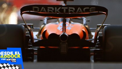 El alerón trasero del McLaren