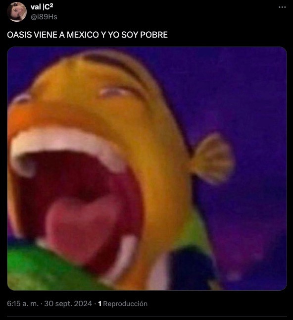 conciertos oasis en mexico memes 2025