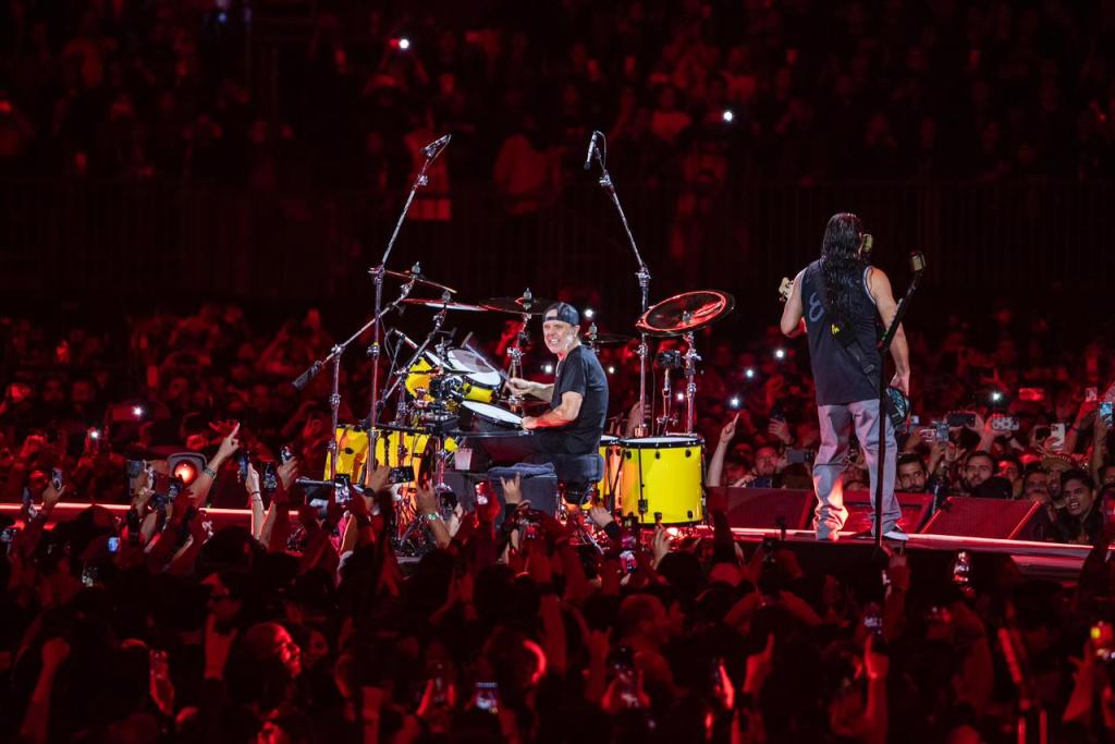 lars ulrich metallica estadio gnp cdmx