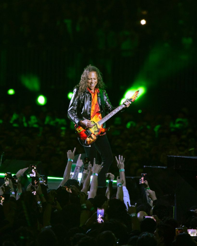 kirk hammett metallica estadio gnp concierto 2024