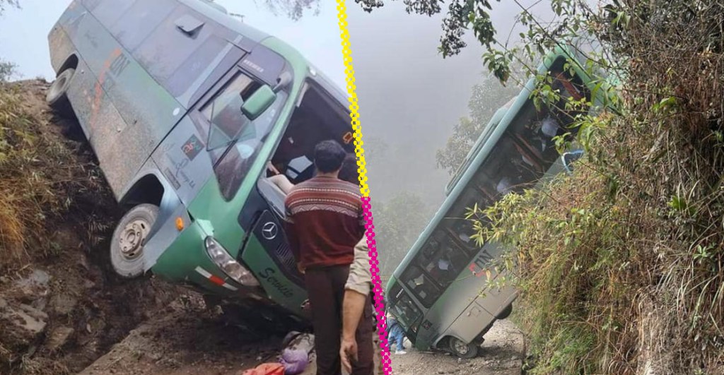 Autobús con turistas se vuelca en Machu Picchu; varios mexicanos resultan heridos