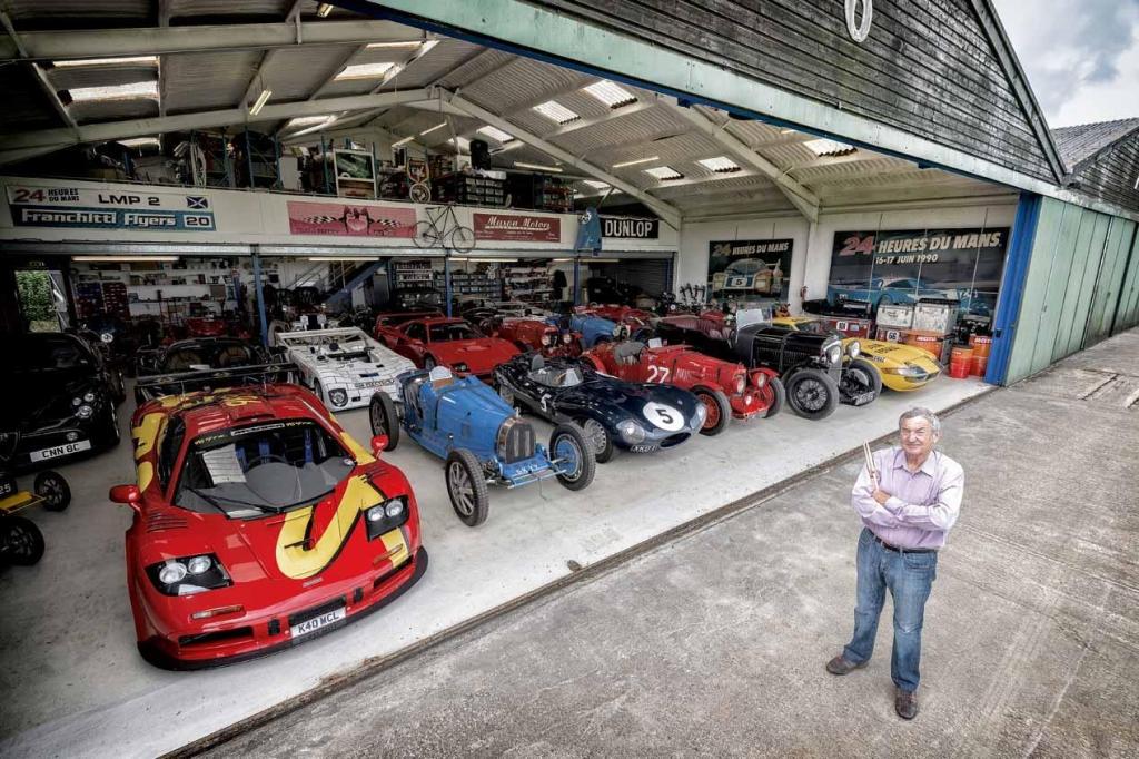 La 'humilde' colección de autos de Nick Mason