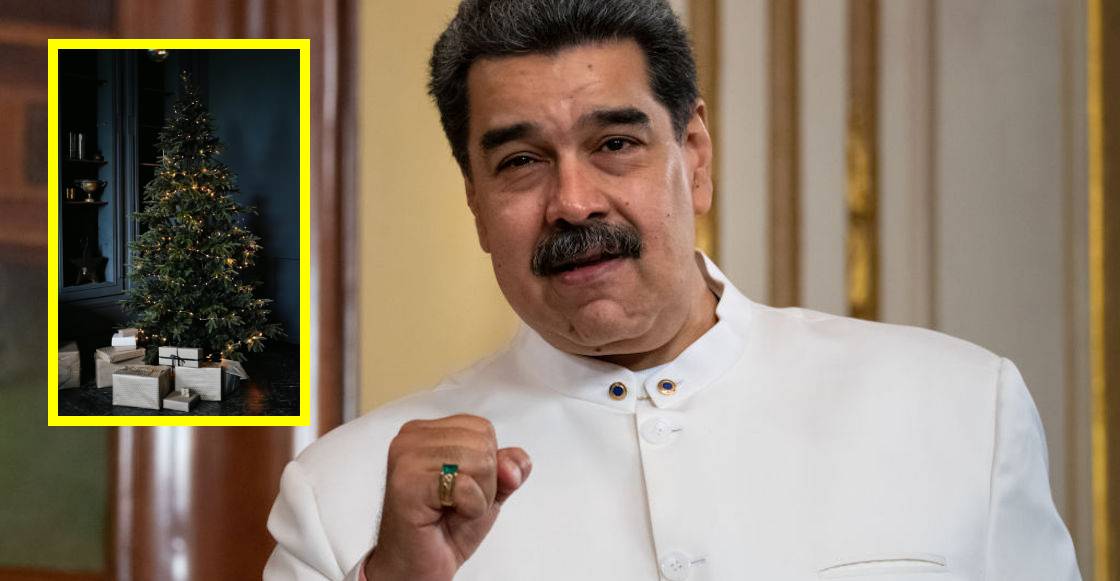 Nicolás Maduro adelanta la Navidad en Venezuela.