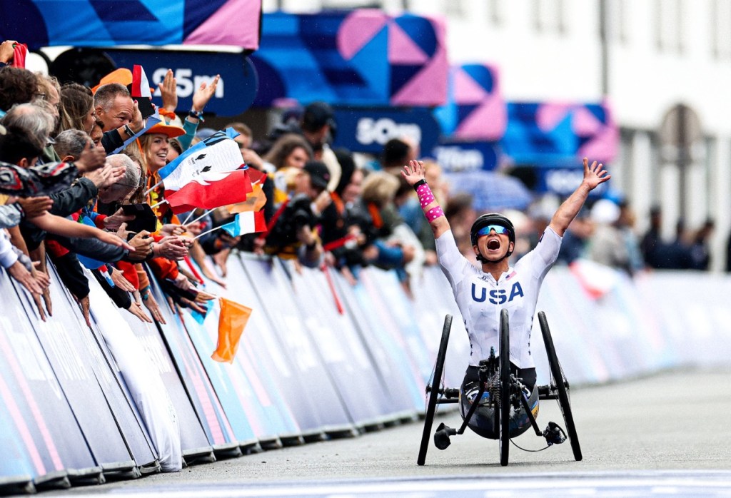 Oksana Masters, cuatro veces campeona olímpica