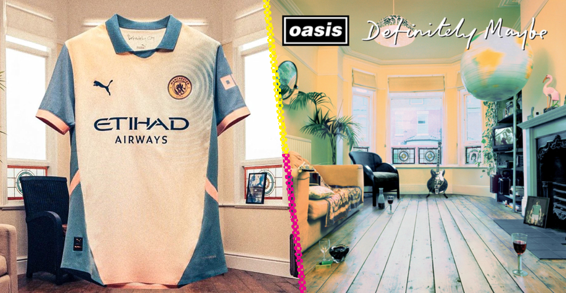 Esto opinan los fans del Manchester City sobre el jersey inspirado en un disco de Oasis