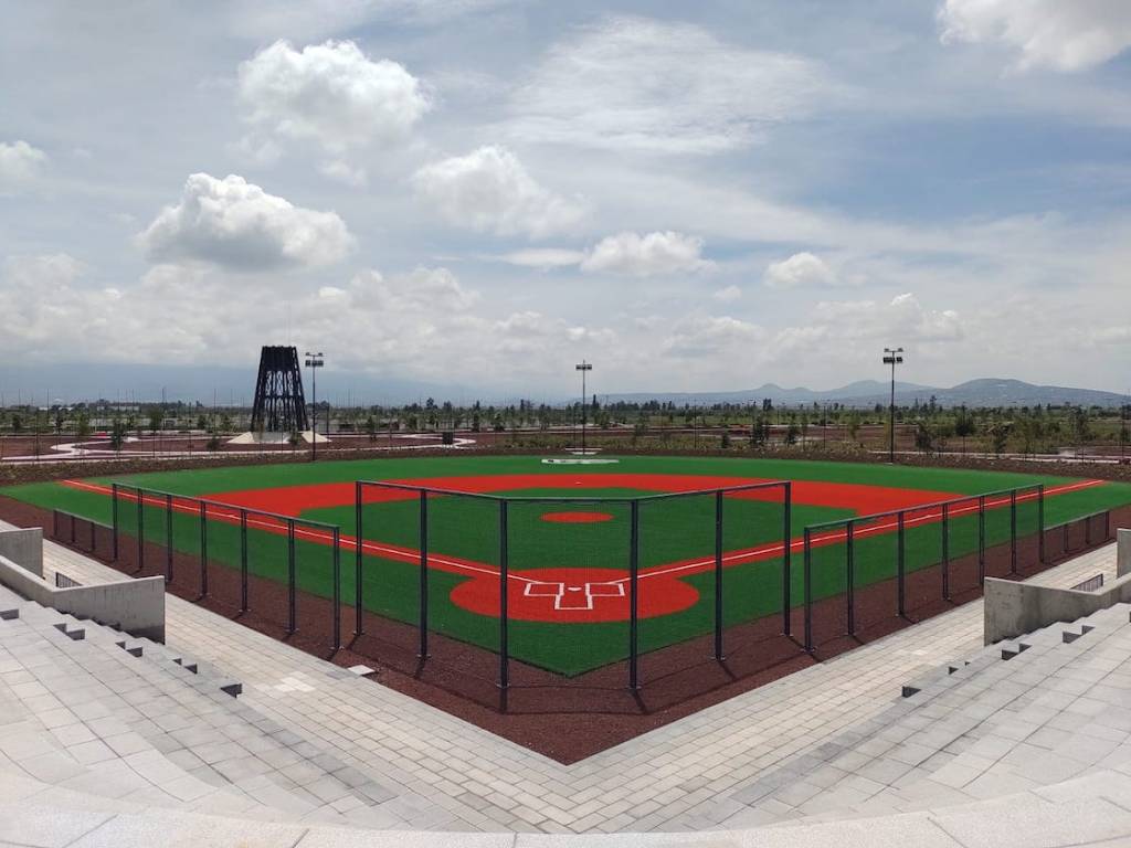 Cancha de béisbol.