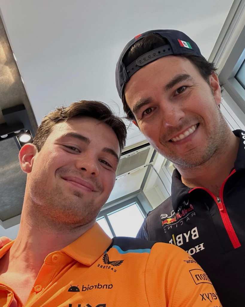 Pato O'Ward y Checo Pérez correrán juntos el Gran Premio de México