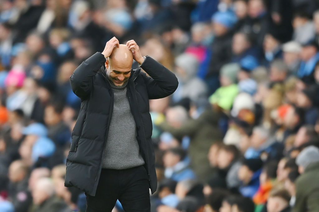 Guardiola anda más que preocupado por su City