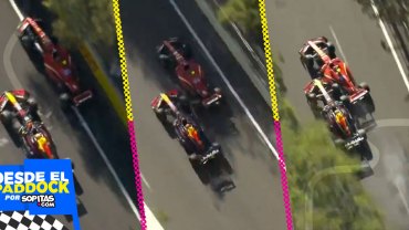 ¿Quién tuvo la culpa en el choque de Checo y Sainz?