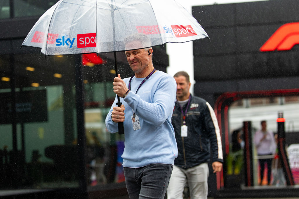 Ralf Schumacher en el paddock de Fórmula 1