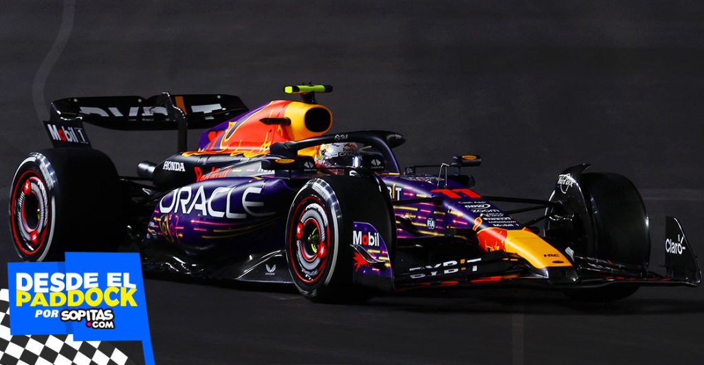 El livery de RB19 en Las Vegas