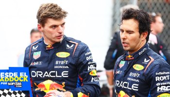 Checo Pérez y Max Verstappen en Red Bull