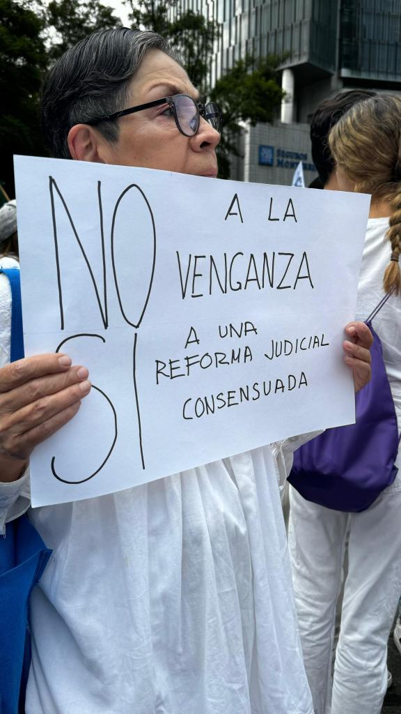 Marcha contra la Reforma Judicial